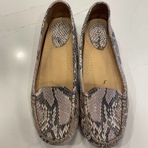 Cole Haan Snakeskin Loafers